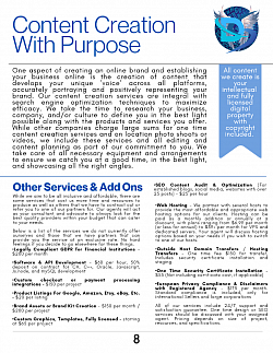 🖱️Content Creation With Purpose - Pg 8, Digital Saints Solutions ©2024 OnBoarding Packet