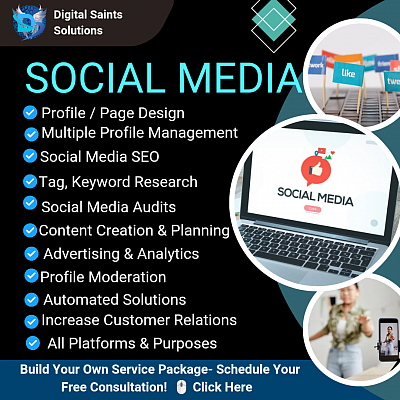 Social Media Management, social media advertising, marketing, content creation, get more followers, analytics